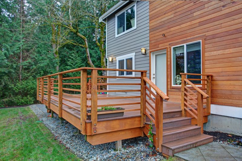 Front Deck Construction in Fairfield County, CT