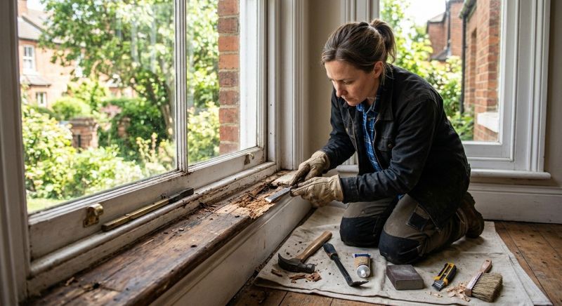 Window Sill Repair in Alpharetta, GA