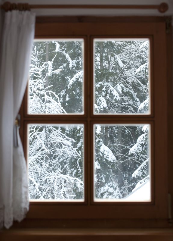 Winter Wood Window Installations